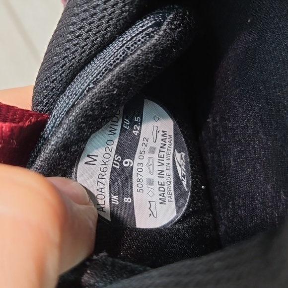 Altra Mens Athletic Running Sneakers shoes sz 9 - Picture 9 of 14